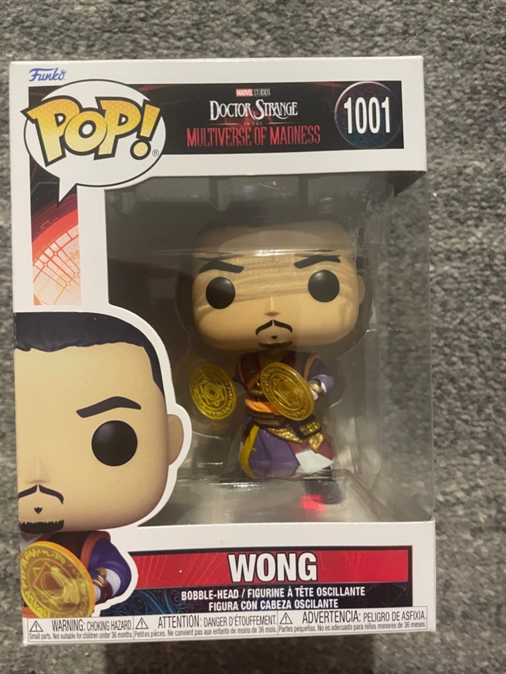 Funko Wong Pop! Vinyl - Purple & Gold